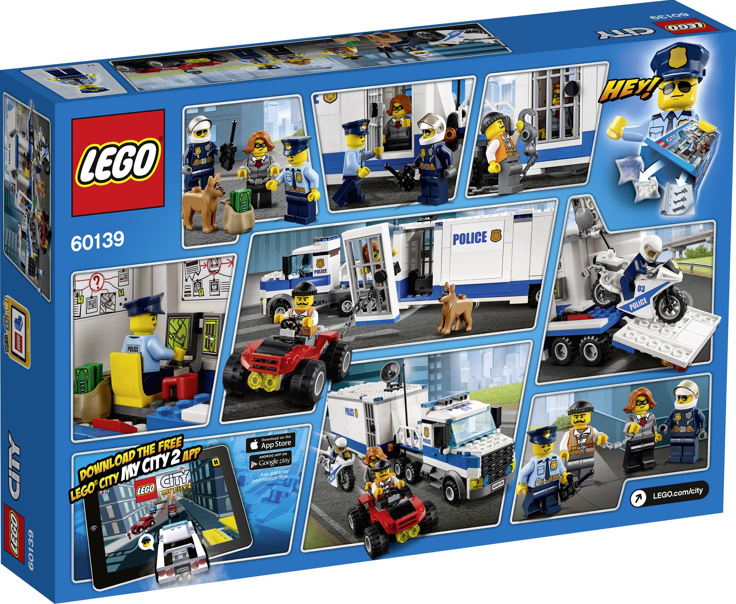 60139 LEGO® CITY Mobile Einsatzzentrale