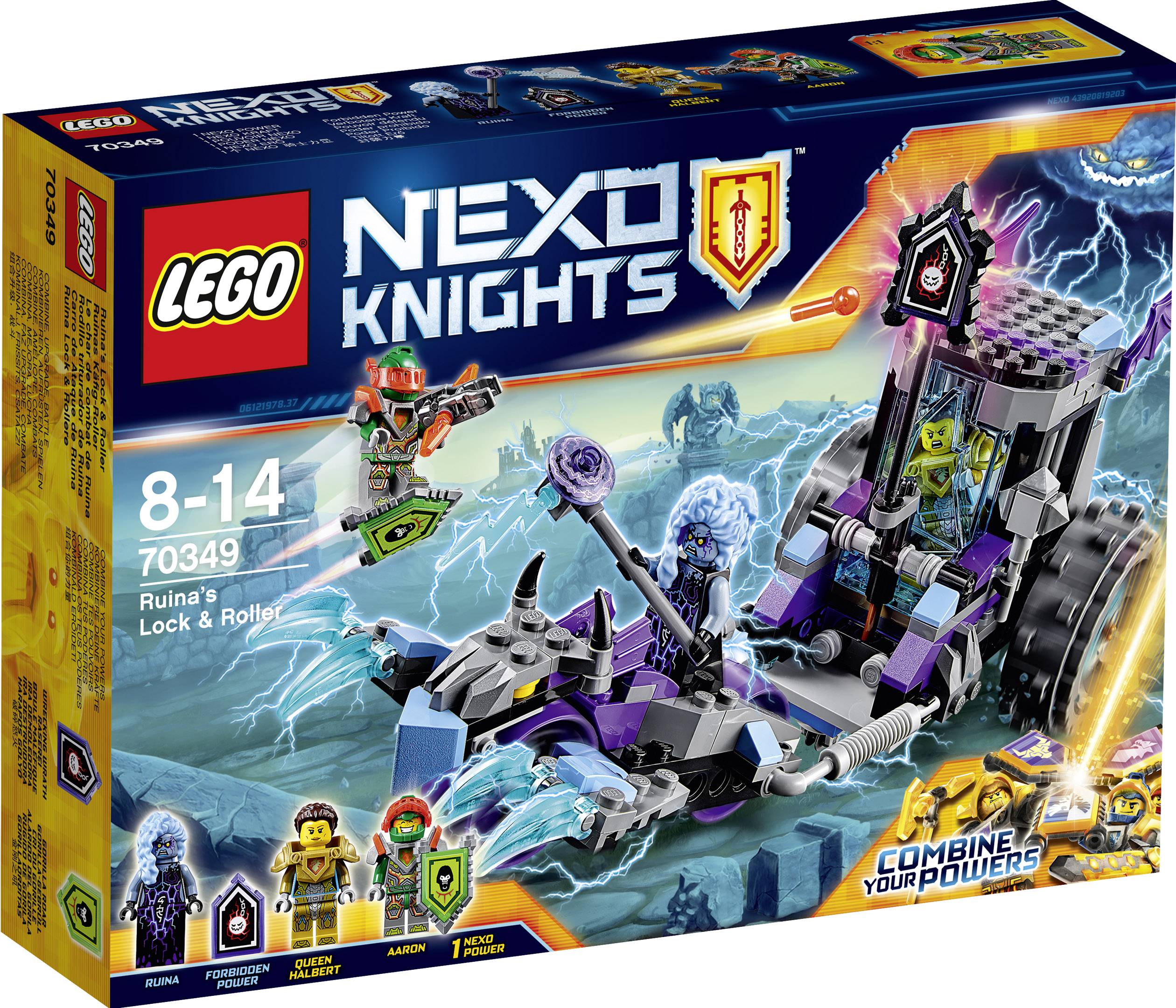 70349 LEGO® NEXO KNIGHTS™ Ruinas Käfig-Roller