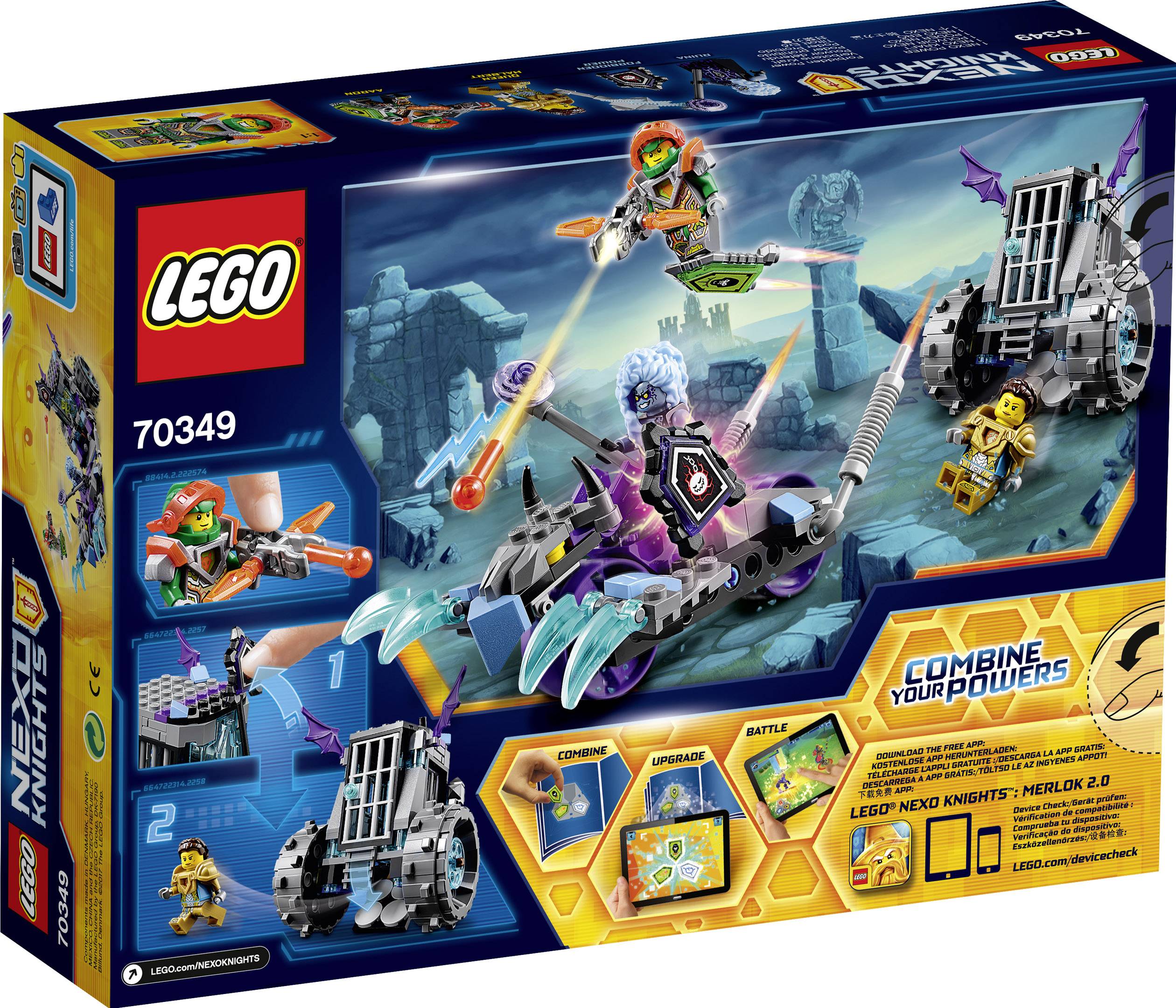 70349 LEGO® NEXO KNIGHTS™ Ruinas Käfig-Roller