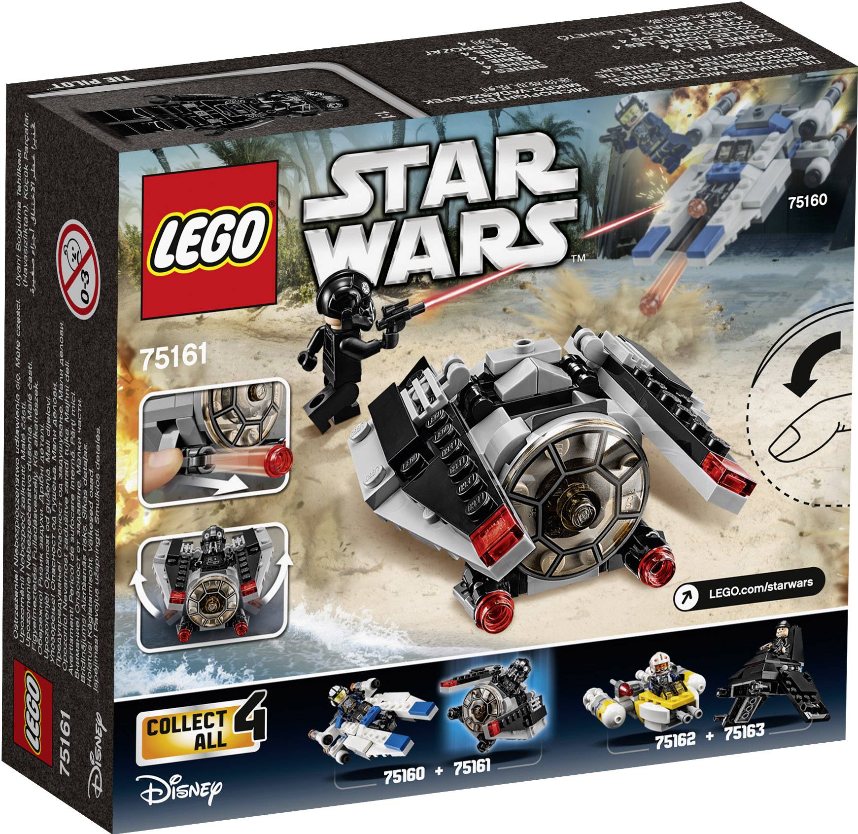 75161 LEGO® STAR WARS™ TIE Striker™ Microfighter