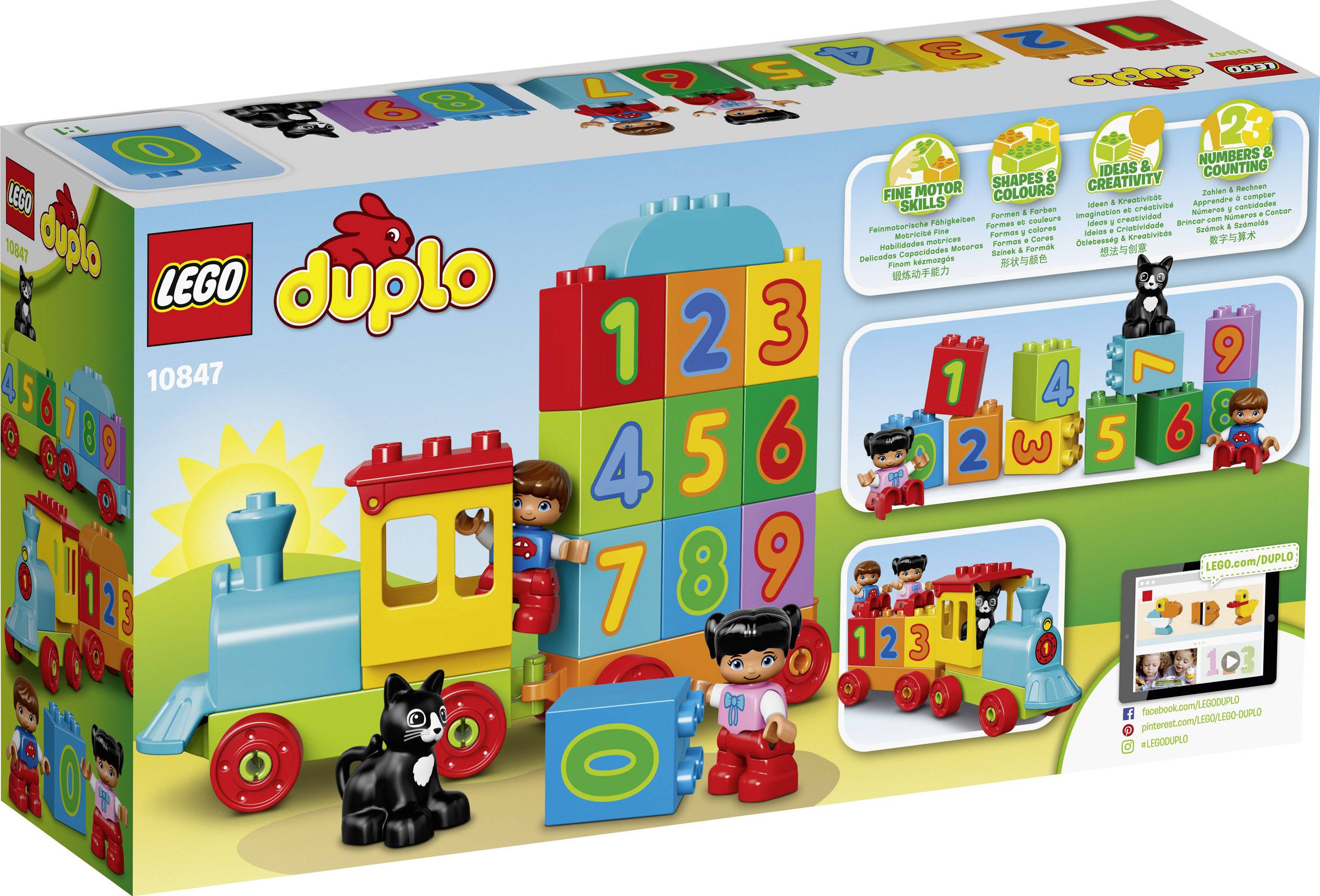 10847 LEGO® DUPLO® Zahlenzug