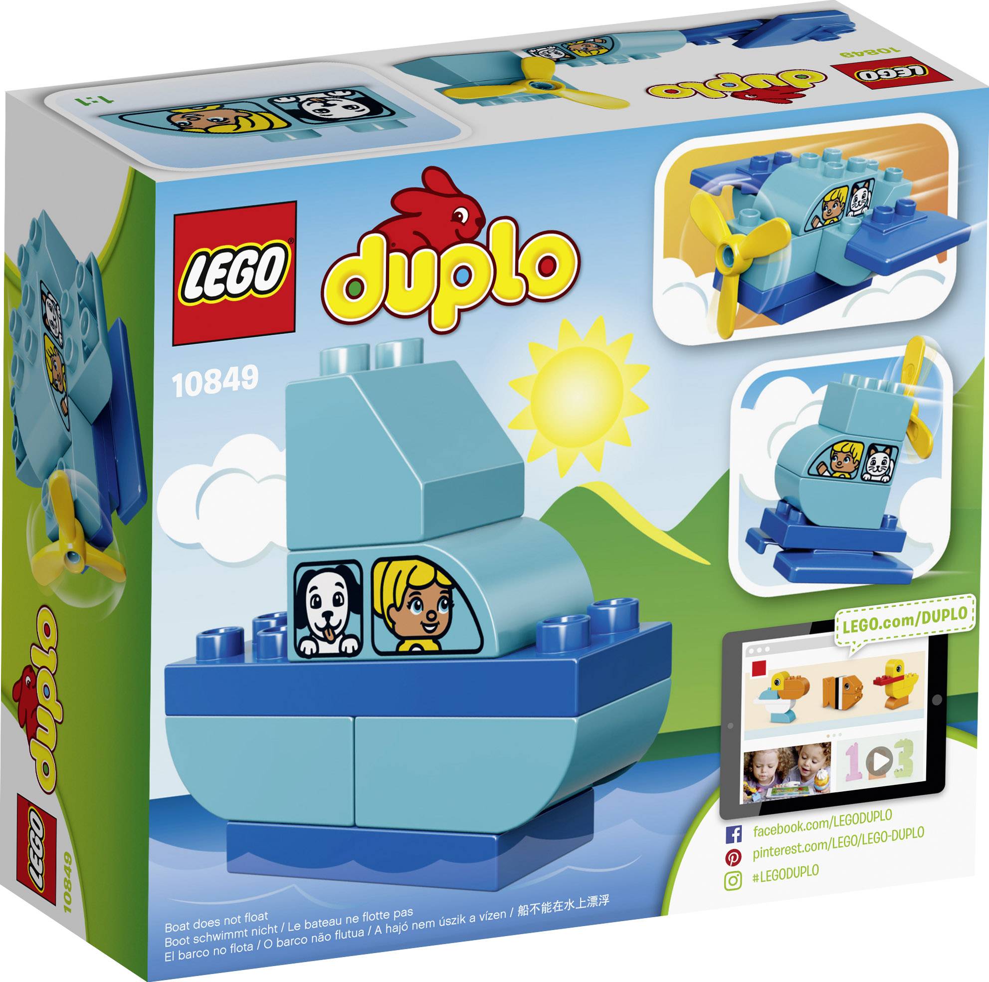 10849 LEGO® DUPLO® Mein erstes Flugzeug