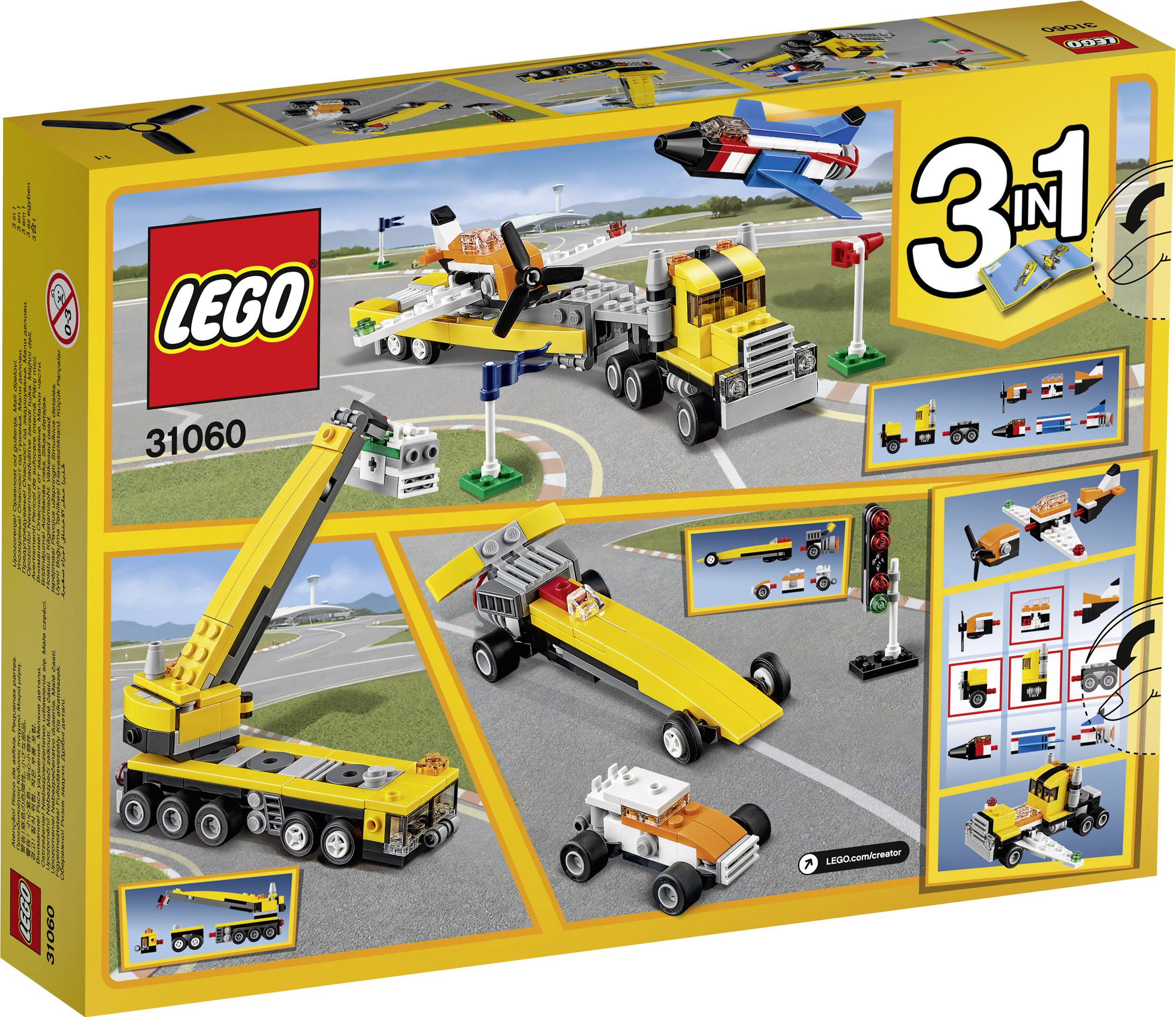 31060 LEGO® CREATOR Flugschau-Attraktionen