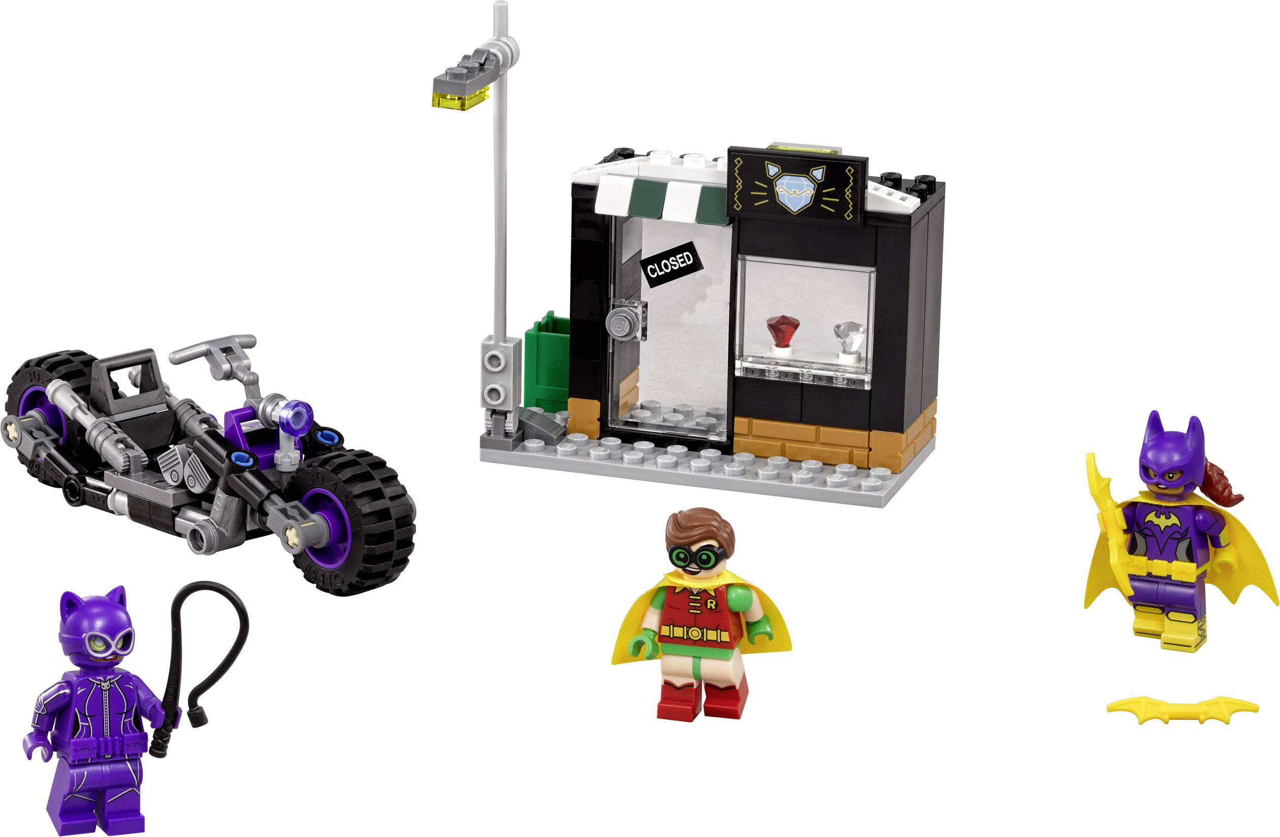 70902 The LEGO® BATMAN MOVIE Catwoman™: Catcycle-Verfolgungsjagd