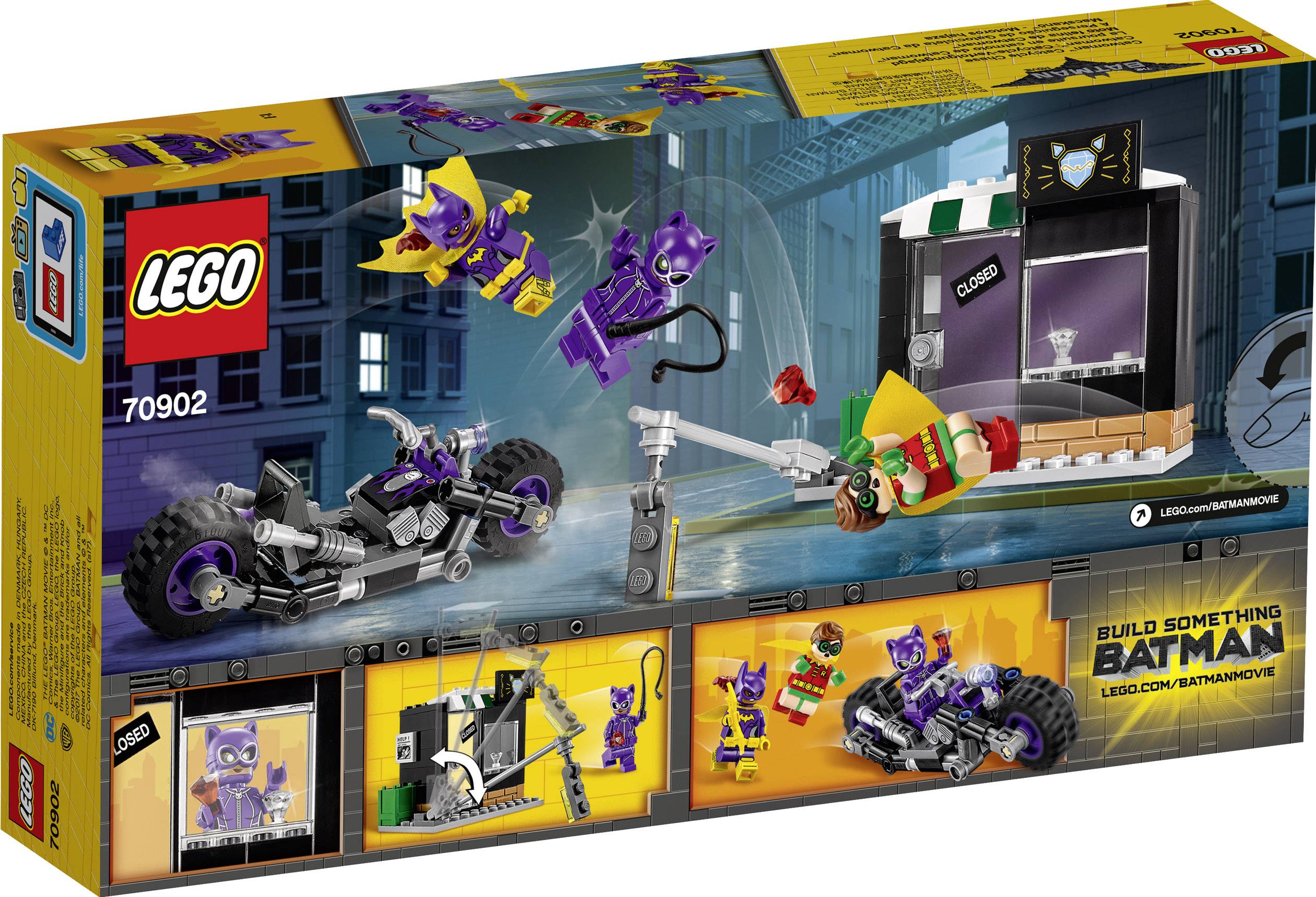 70902 The LEGO® BATMAN MOVIE Catwoman™: Catcycle-Verfolgungsjagd