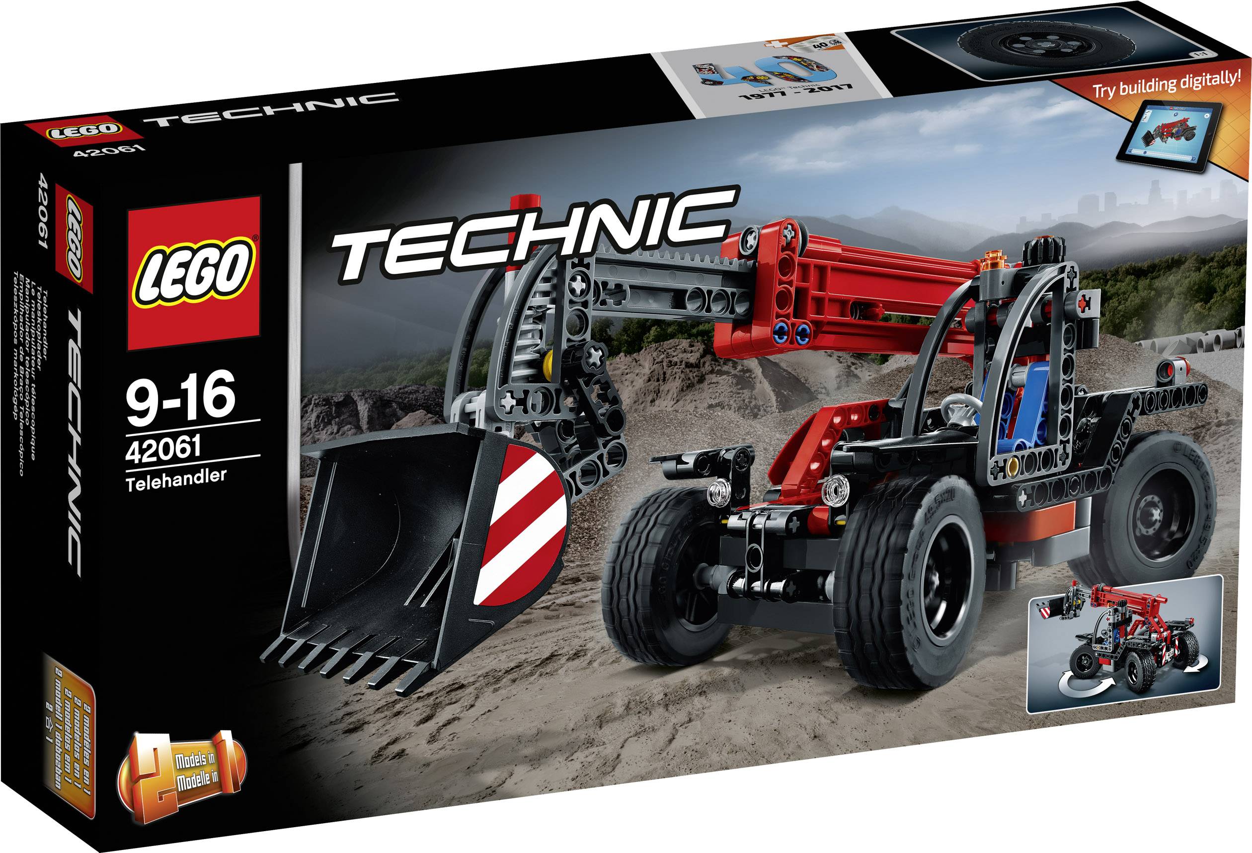 42061 LEGO® TECHNIC Teleskoplader