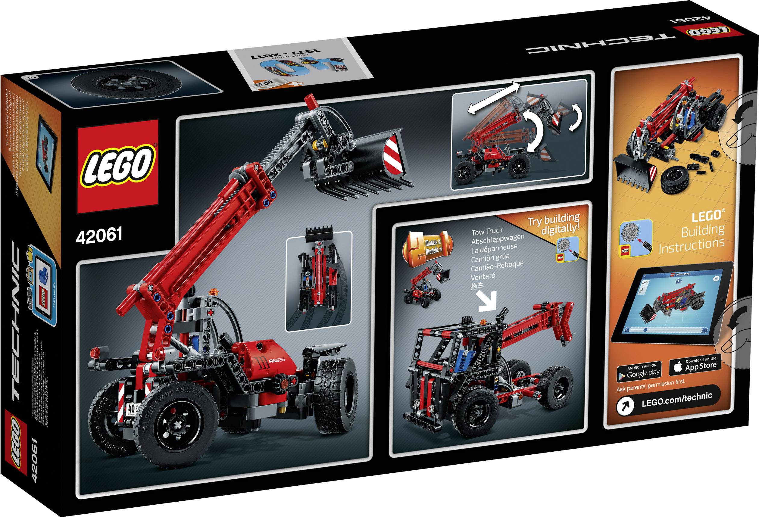 42061 LEGO® TECHNIC Teleskoplader