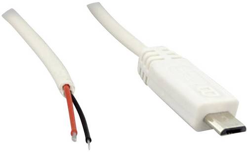 Konfektionierter Micro USB-B Stecker mit offenem Kabelende Micro USB-B Stecker 1582671 TRU COMPONENTS Inhalt