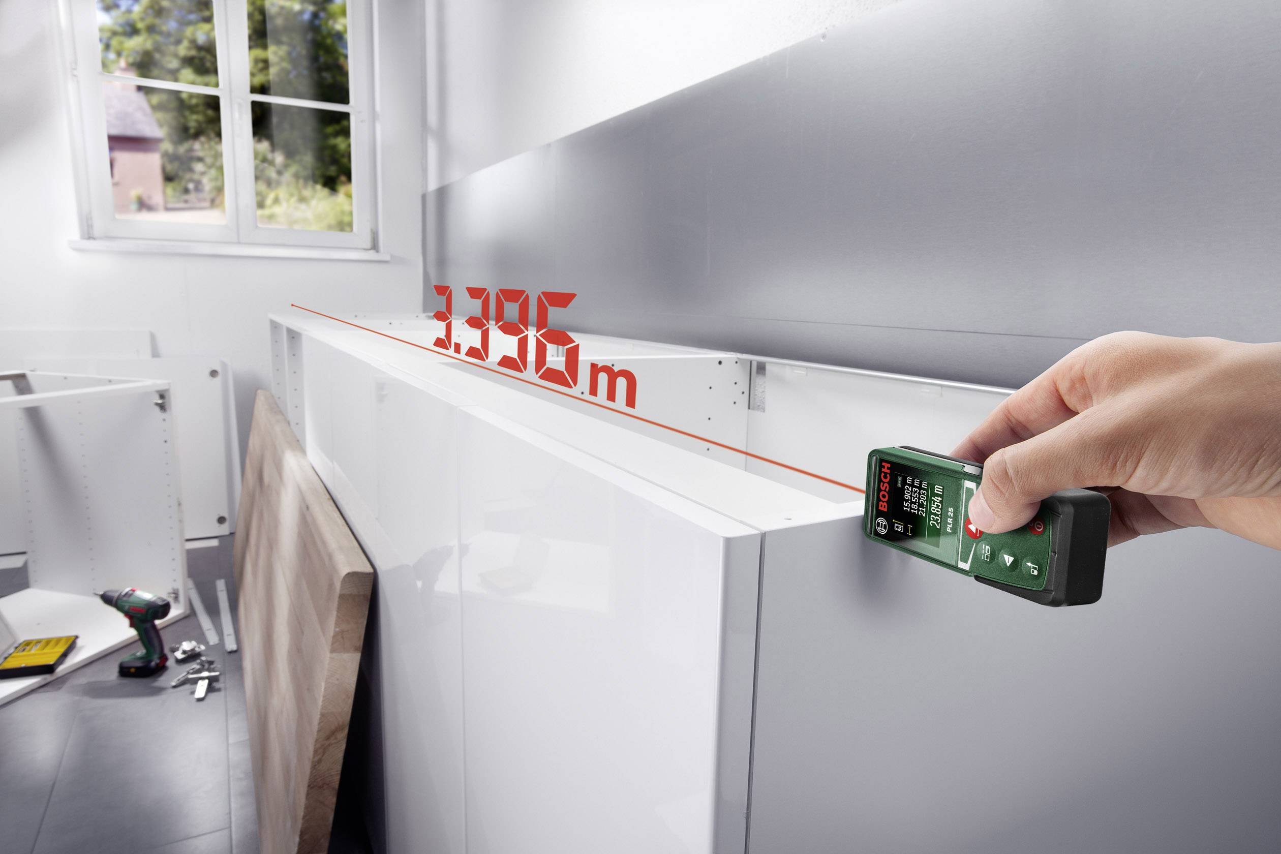 Bosch Home and Garden PLR 25 Laser-Entfernungsmesser 25 m