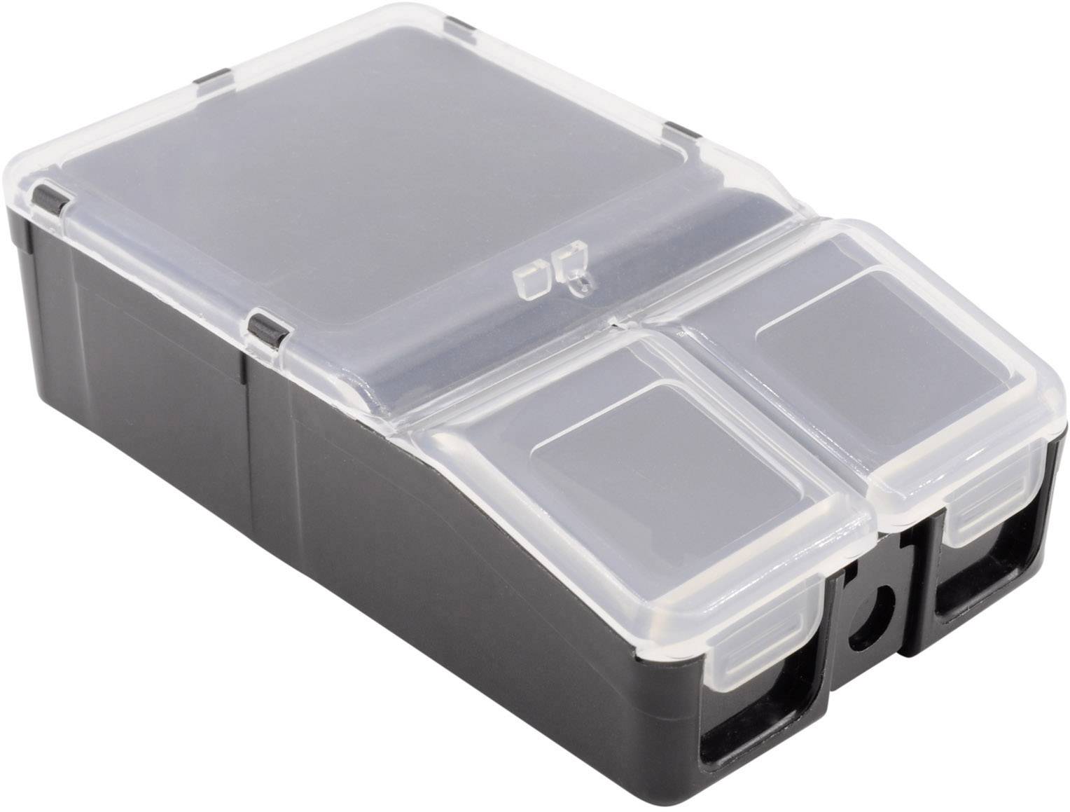 Sortimentskasten (L x B x H) 100 x 60 x 30mm Anzahl Fächer: 2 feste Unterteilung 1St.