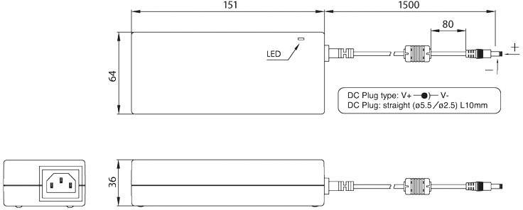 Bicker Elektronik BET-0912-T Tischnetzteil, Festspannung 12 V/DC 7A 90W