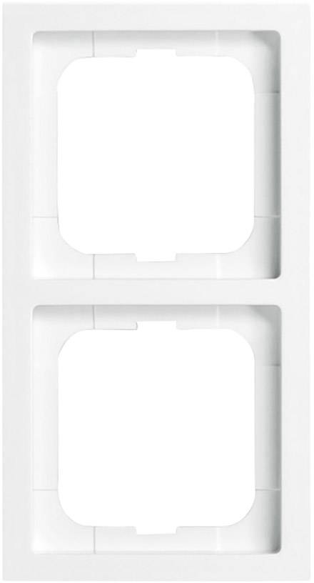 Busch-Jaeger ABB-Welcome Compact Sets Türsprechanlage Kabelgebunden Komplett-Set 1 Familienhaus Studioweiß (matt)