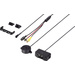 Renkforce C716 Kabel-Rückfahrkamera Einparksensoren, Abstandshilfslinien, Fester Schallpegel Aufbau