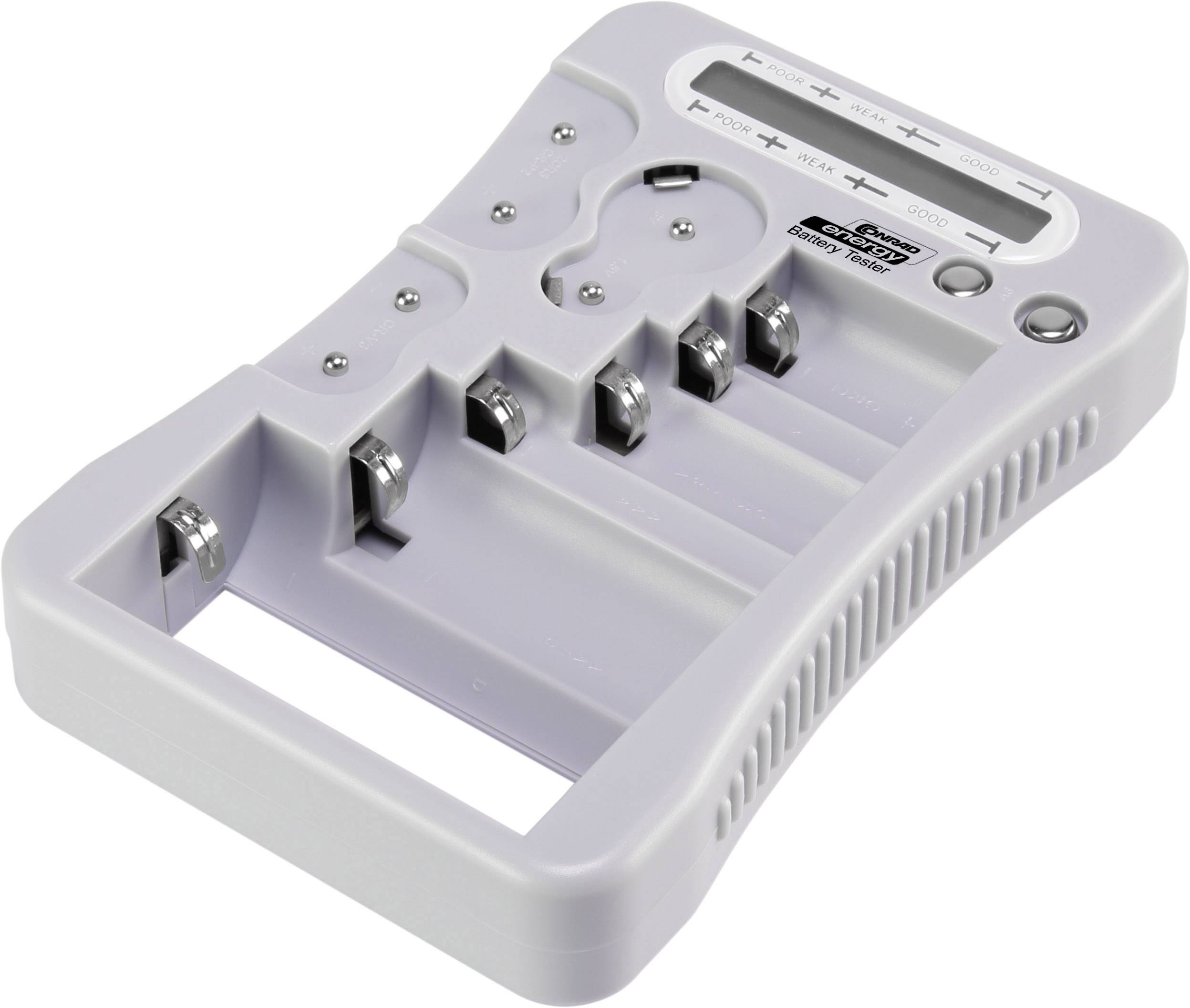 Batterietester BT-1 Messbereich (Batterietester) 1,5 V, 3 V, 6 V, 9V Batterie 1527452