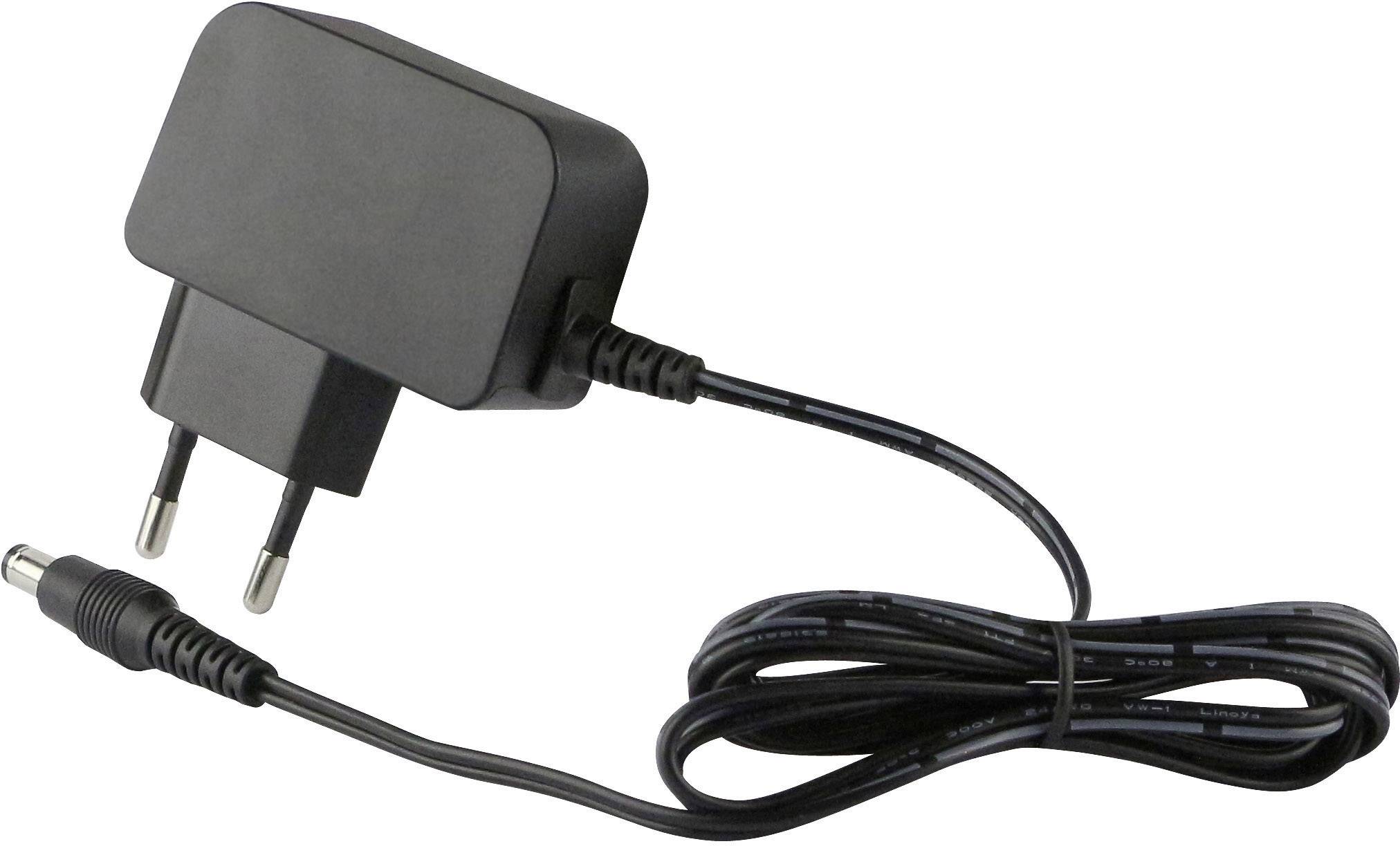 HN Power HNP12-120L6 Steckernetzteil, Festspannung 12 V/DC 1000 mA 12 W Stabilisiert