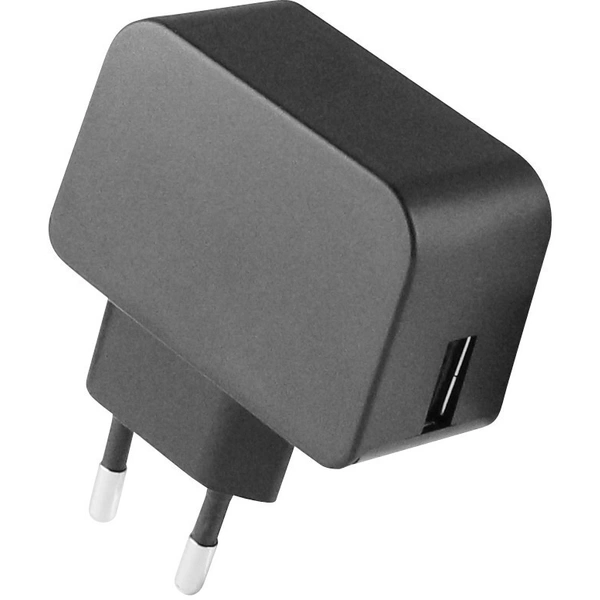 HN Power HNP12-USBL6 USB Ladegerät 12W 1x USB-A Schwarz Innenbereich Stabilisiert HN Power HNP12-USBL6 USB Ladegerät 12W 1x USB-A Schwarz Innenbereich Stabilisiert