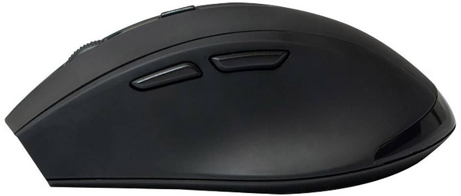 LogiLink ID0032A Maus Bluetooth® Laser Schwarz 5 Tasten 1600 dpi Integriertes Scrollrad