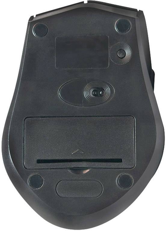 LogiLink ID0032A Maus Bluetooth® Laser Schwarz 5 Tasten 1600 dpi Integriertes Scrollrad