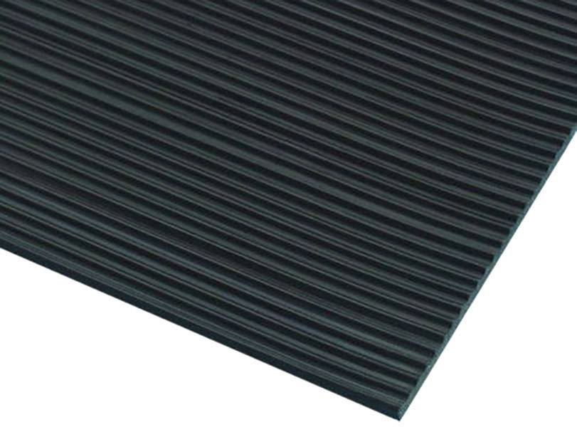 Adam Hall Feinriefenmatte 85900B Gummi Schwarz 8000mm Inhalt: 8m