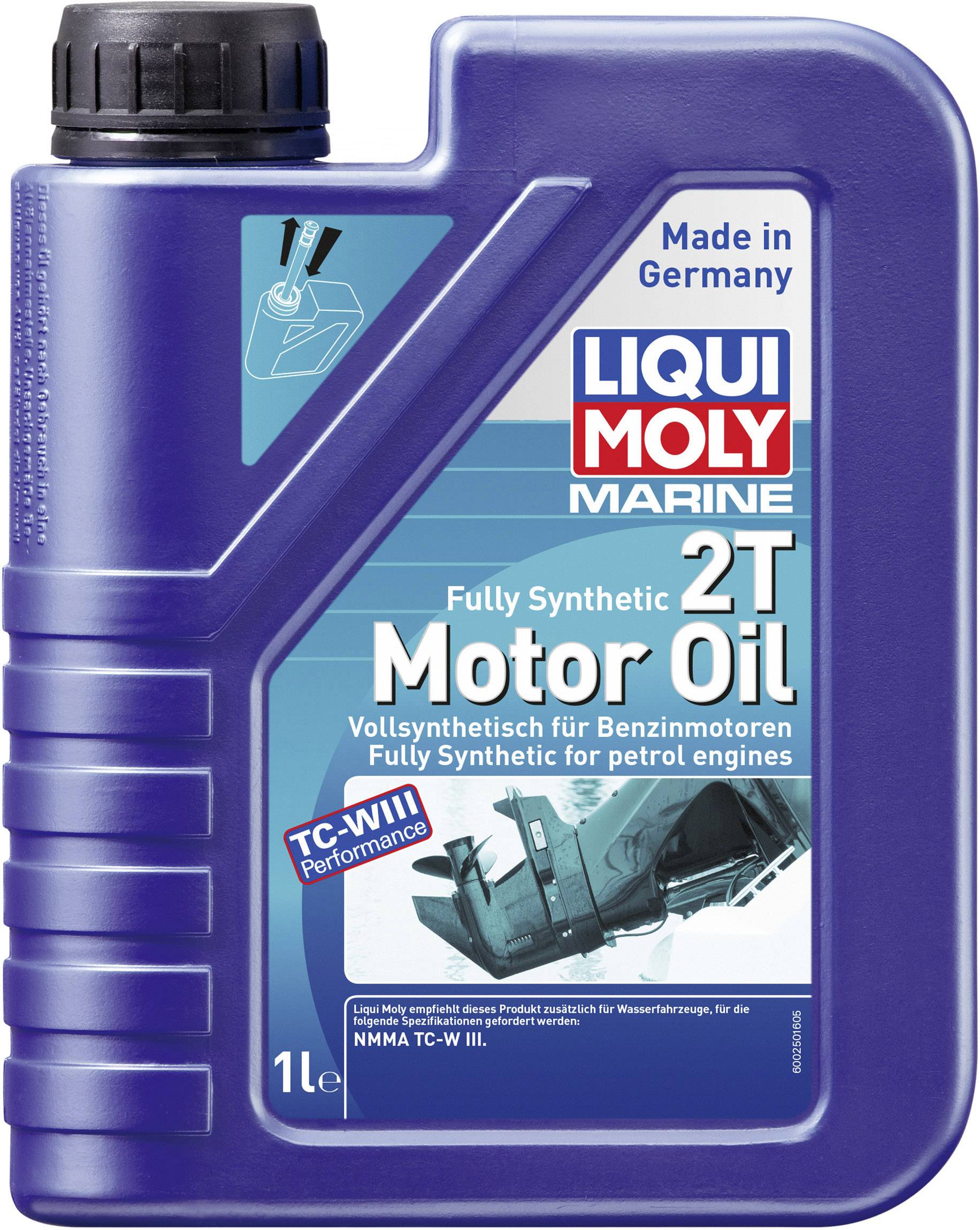 Liqui Moly Marine Fully Synthetic 2T 25021 Motoröl 1 l