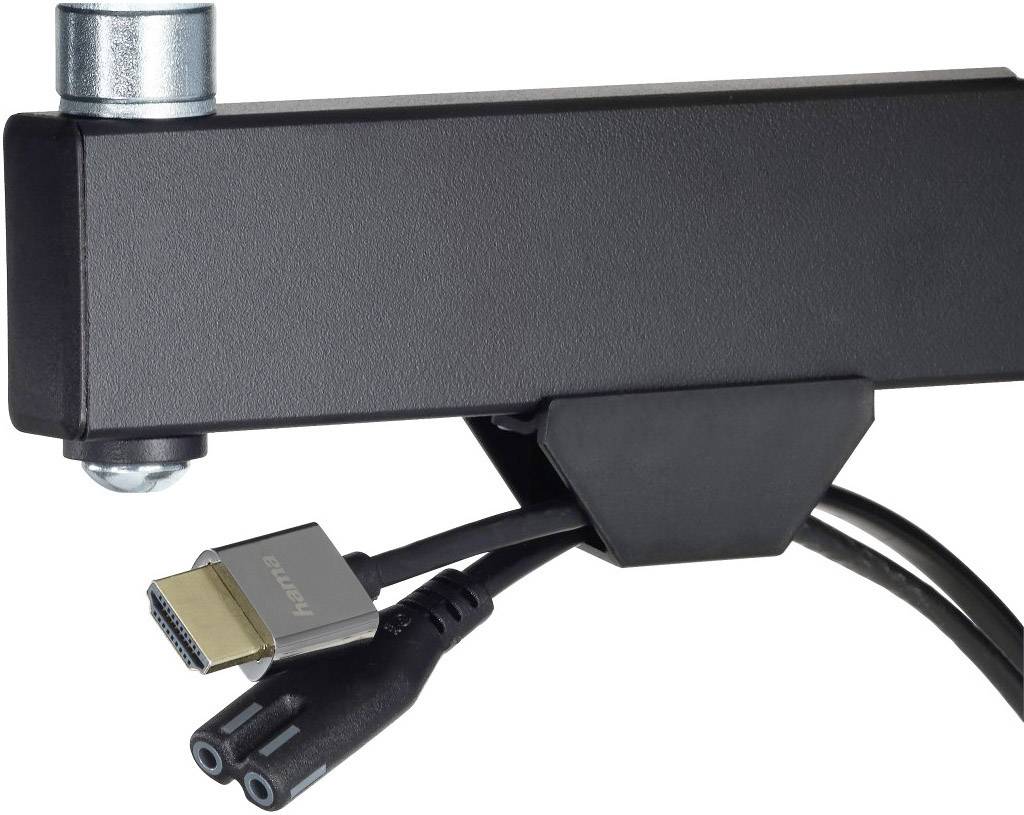 hama 00118100 TV-Wandhalterung FULLMOTION, 1 Stern, 200x200, 122cm (48"), 1 Arm, Schwarz