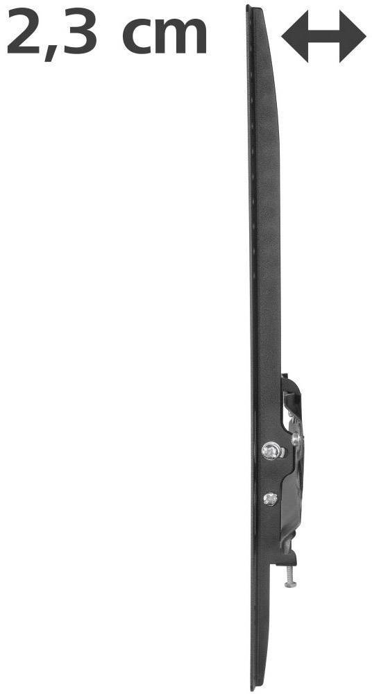 Hama TV-WH,FIX,1-ST. 400 SW TV-Wandhalterung Integrierte Wasserwaage 81,3 cm (32") - 165,1 cm (65") Starr