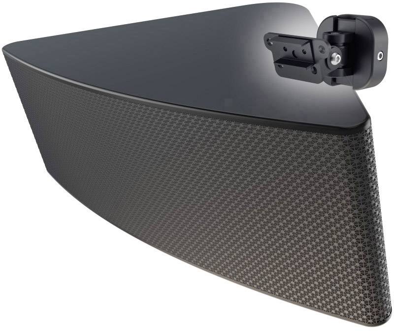 Hama Lautsprecher-Wandhalterung Neigbar+Schwenkbar Wandabstand (max.): 7.6 cm Schwarz 1 St.