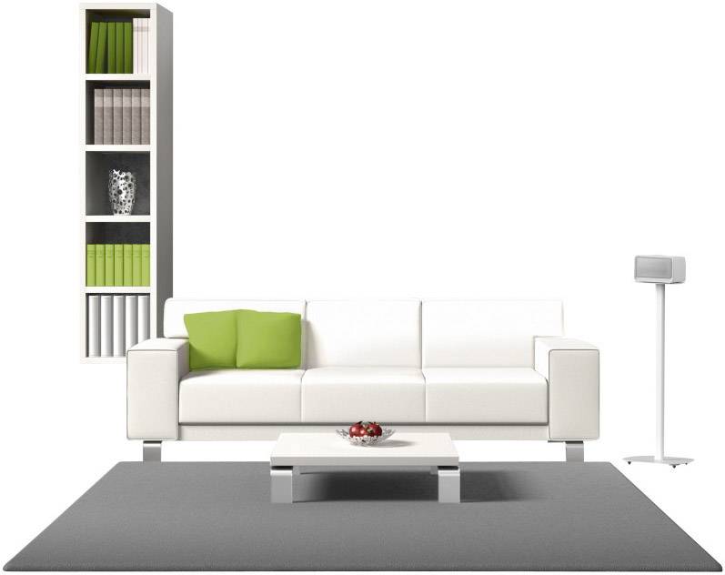 Hama Lautsprecher-Ständer Starr Boden-/Deckenabstand (max.): 88cm Weiß 1St.