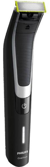 Philips One Blade QP6510/20 Bartschneider abwaschbar Schwarz, Silber
