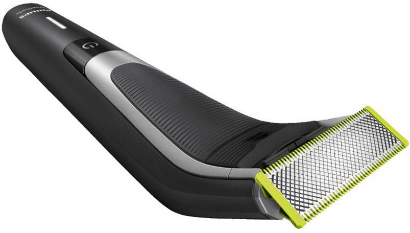 Philips One Blade QP6510/20 Bartschneider abwaschbar Schwarz, Silber