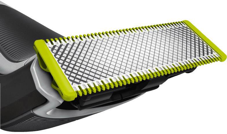 Philips One Blade QP6510/20 Bartschneider abwaschbar Schwarz, Silber