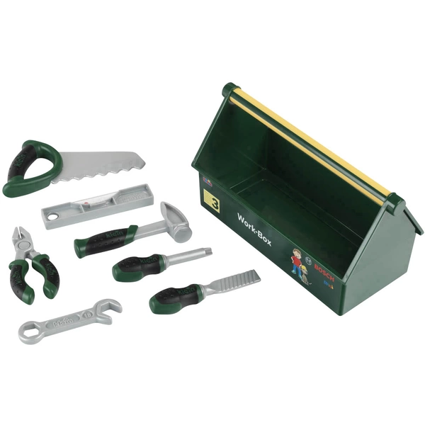 Klein Theo 8573 Bosch Werkzeugkasten 7-teilig Bosch Werkzeugkasten Klein Theo 8573 Bosch Werkzeugkasten 7-teilig Bosch Werkzeugkasten