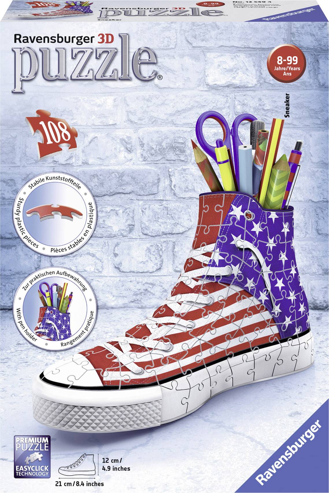 Ravensburger 3D Puzzle Sneaker American Style