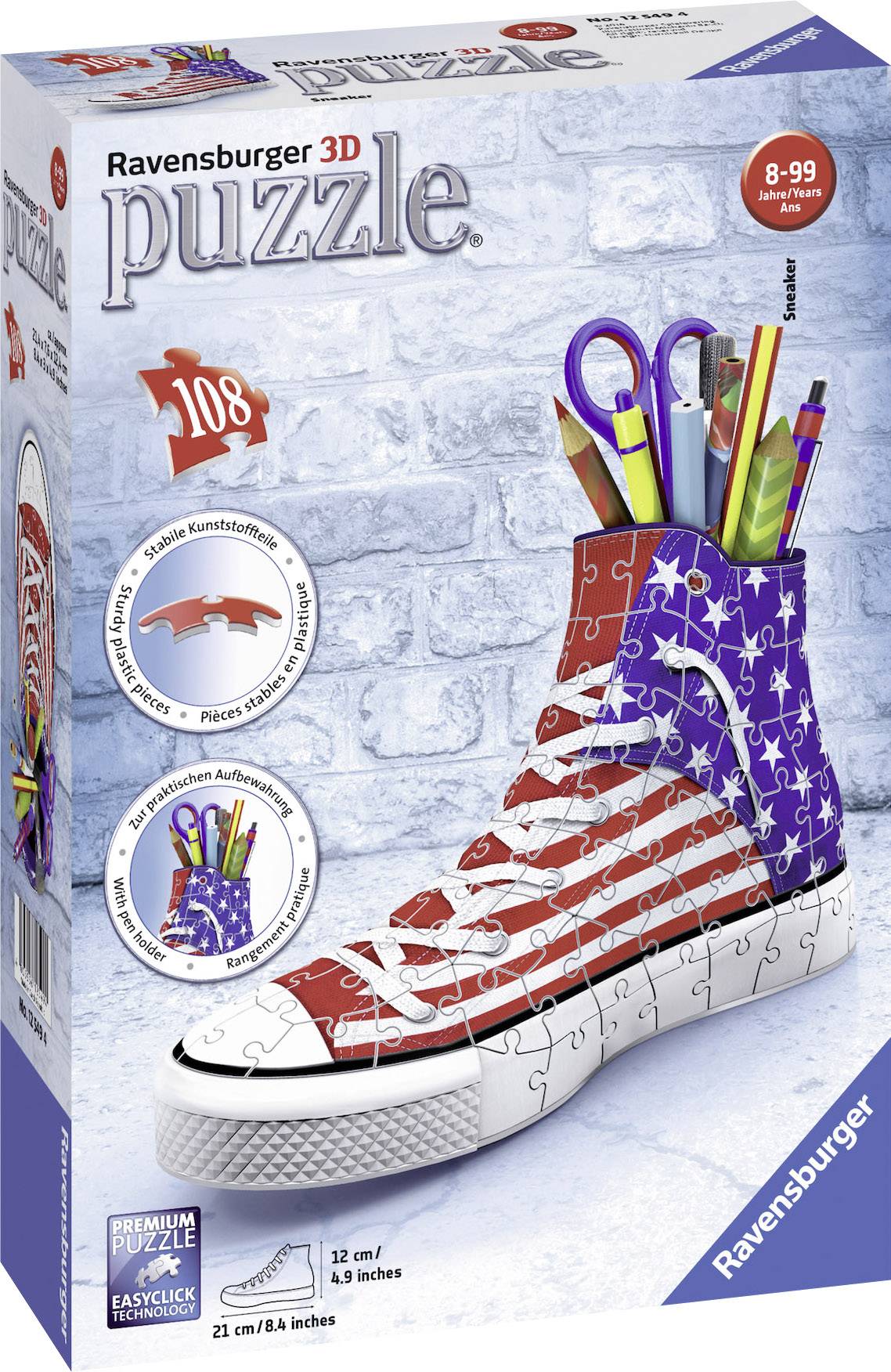 Ravensburger 3D Puzzle Sneaker American Style