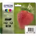 Epson Druckerpatrone T2986, 29 Original Kombi-Pack Schwarz, Cyan, Magenta, Gelb C13T29864012 Epson Druckerpatrone T2986, 29 Original Kombi-Pack Schwarz, Cyan, Magenta, Gelb C13T29864012