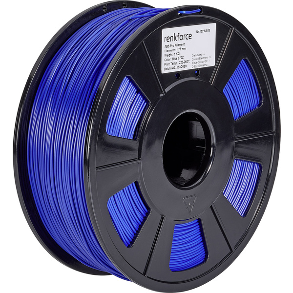 Renkforce Filament ABS 1.75mm Blau 1kg