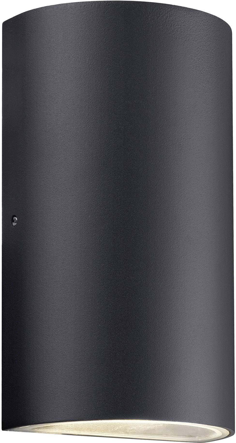 Nordlux Rold 84141003 LED-Außenwandleuchte LED LED fest eingebaut 10W Schwarz