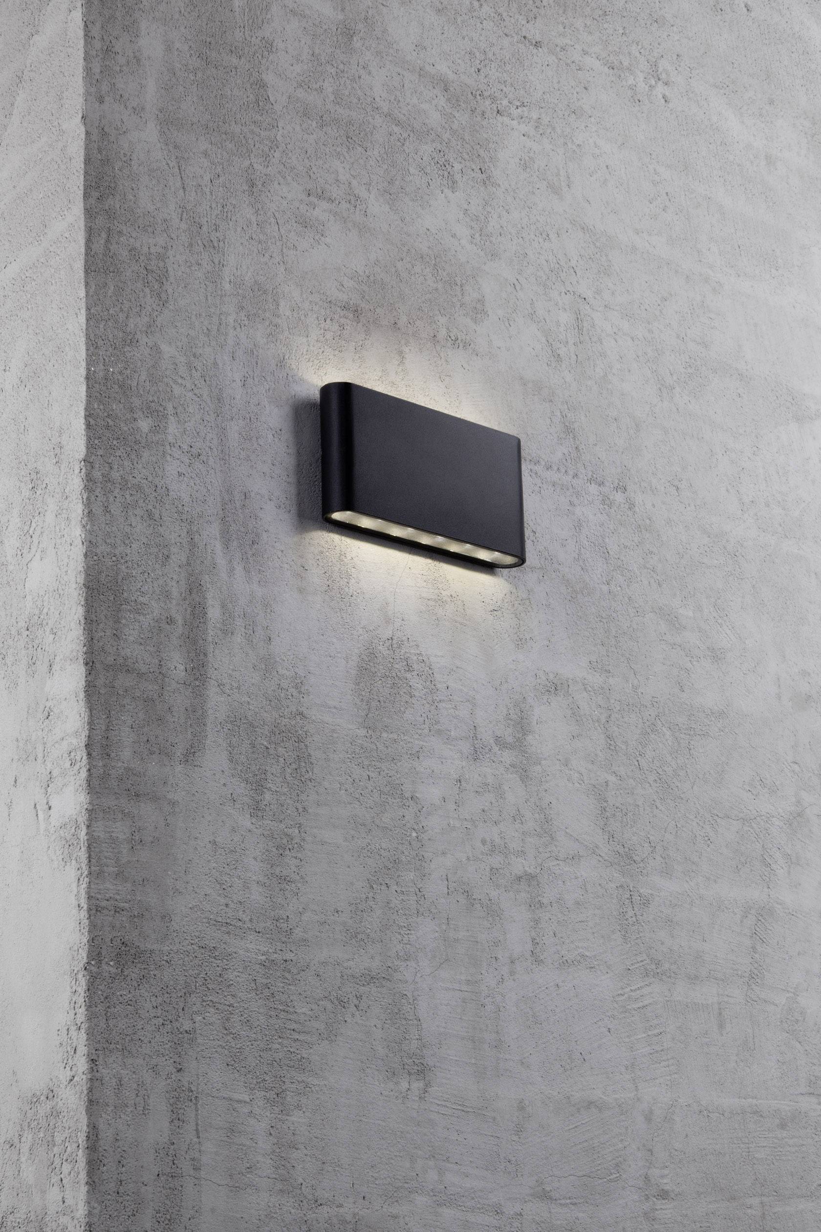 Nordlux Kinver 84181003 LED-Außenwandleuchte LED LED fest eingebaut 6 W Schwarz