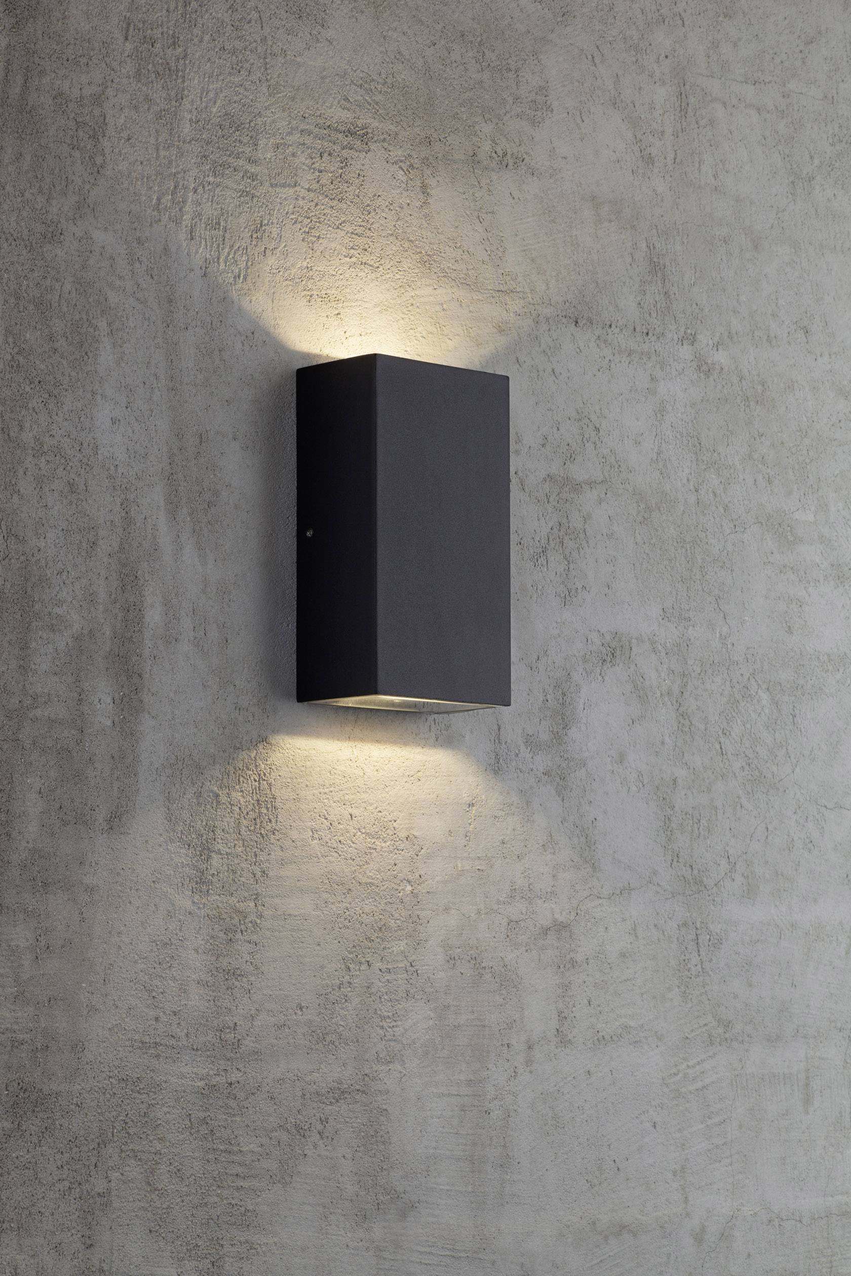 Nordlux Rold 84151003 LED-Außenwandleuchte LED LED fest eingebaut 10W Schwarz