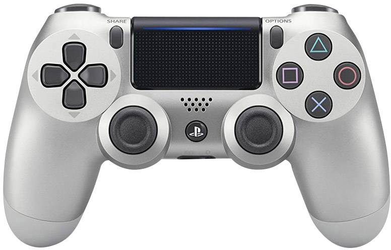 Sony Dualshock 4 V2 Gamepad PlayStation 4 Silber