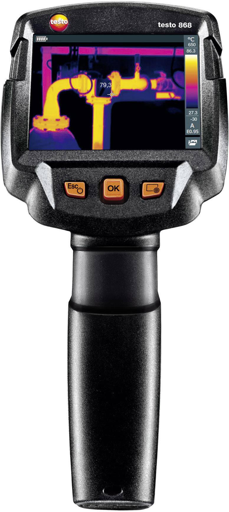 Testo 868 Wärmebildkamera -30 bis +650°C 160 x 120 Pixel 9Hz