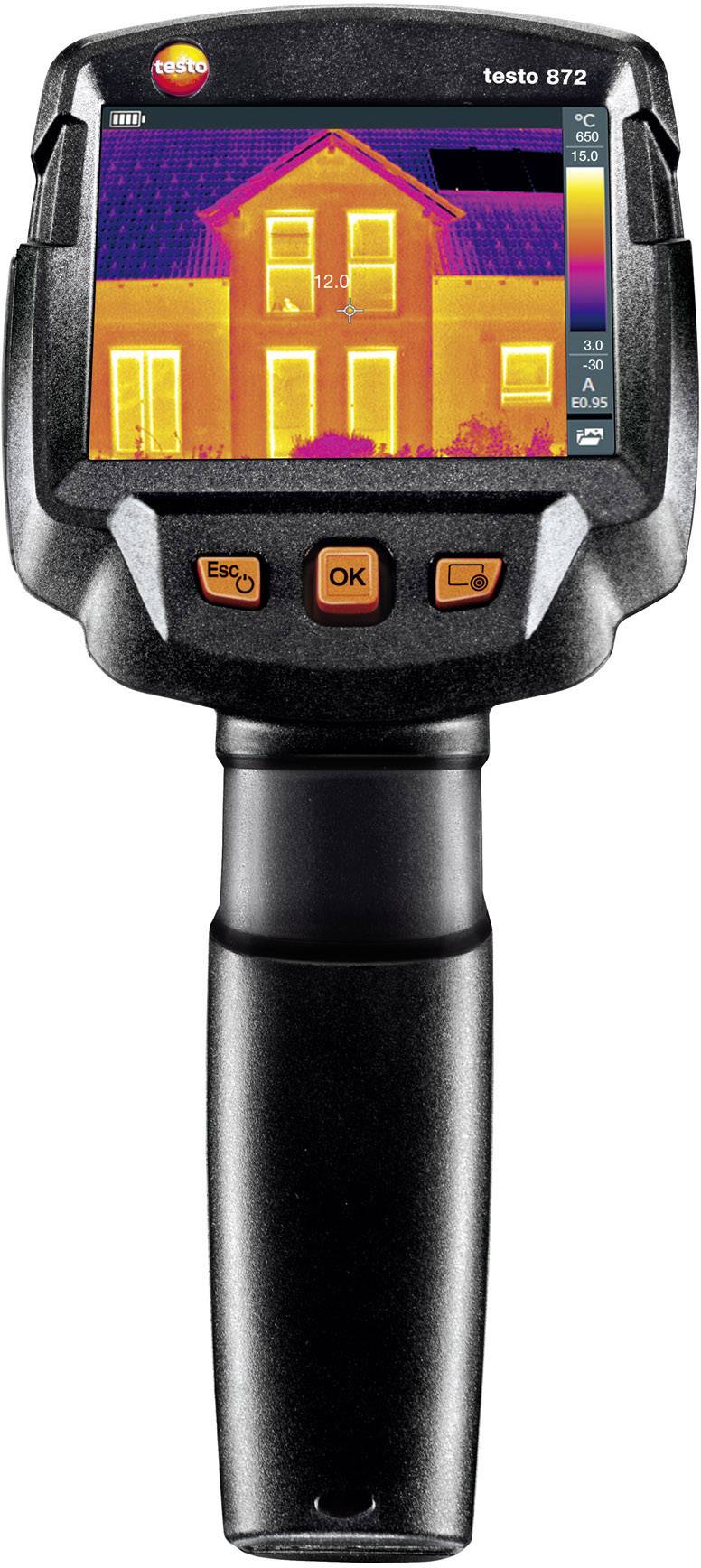 testo 872 Wärmebildkamera  -30 bis +650 °C 320 x 240 Pixel 9 Hz