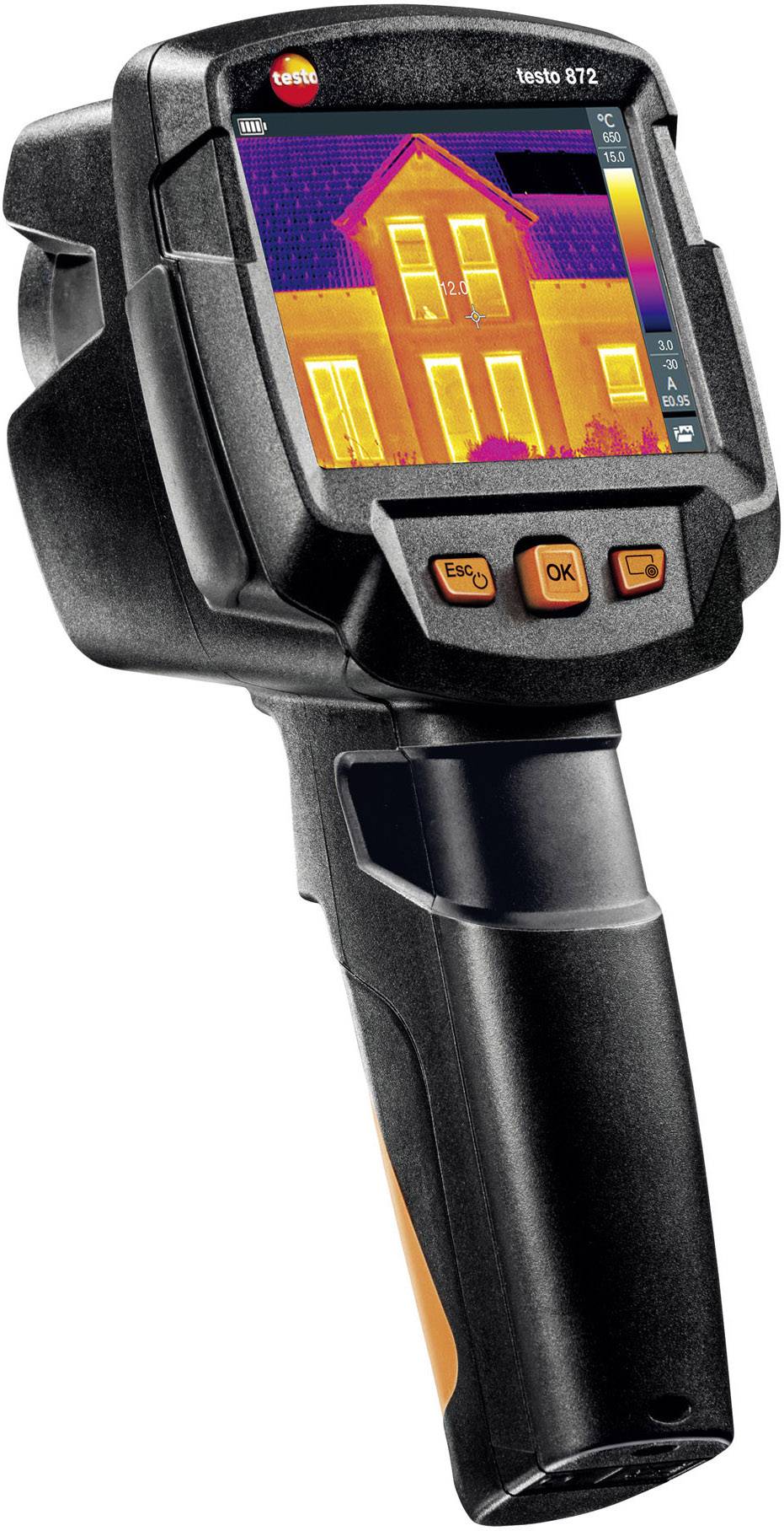 testo 872 Wärmebildkamera  -30 bis +650 °C 320 x 240 Pixel 9 Hz