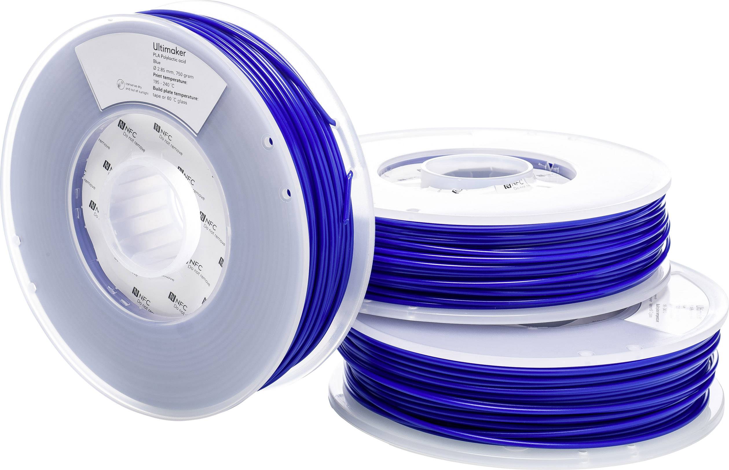 Ultimaker PLA - M0751 Blue 750 - 211399 Filament PLA 2.85mm 750g Blau 1St.