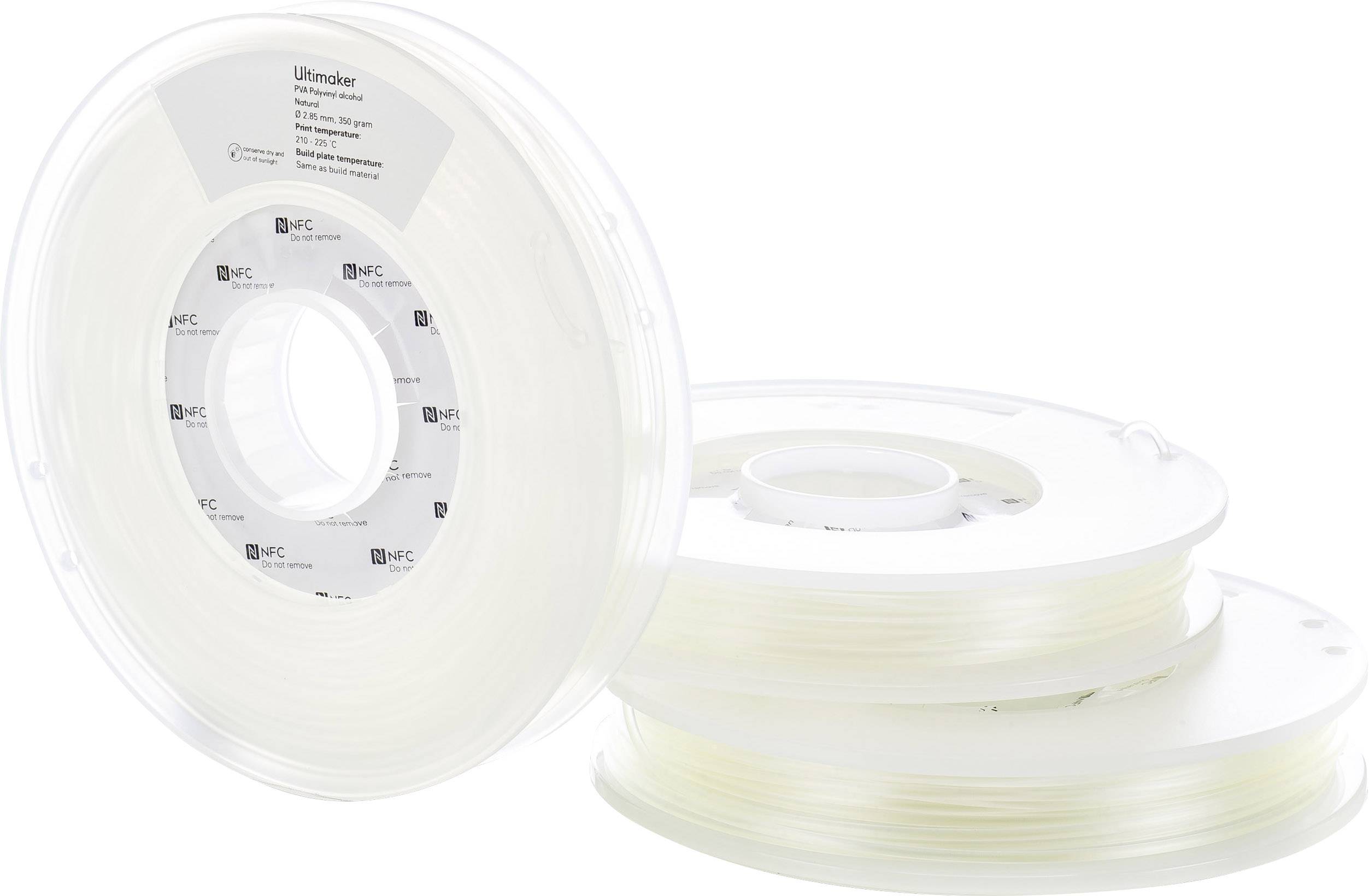 Ultimaker PVA - M0952 Natural 350 - 206127 Filament PVA 2.85mm 350g Transparent 1St.