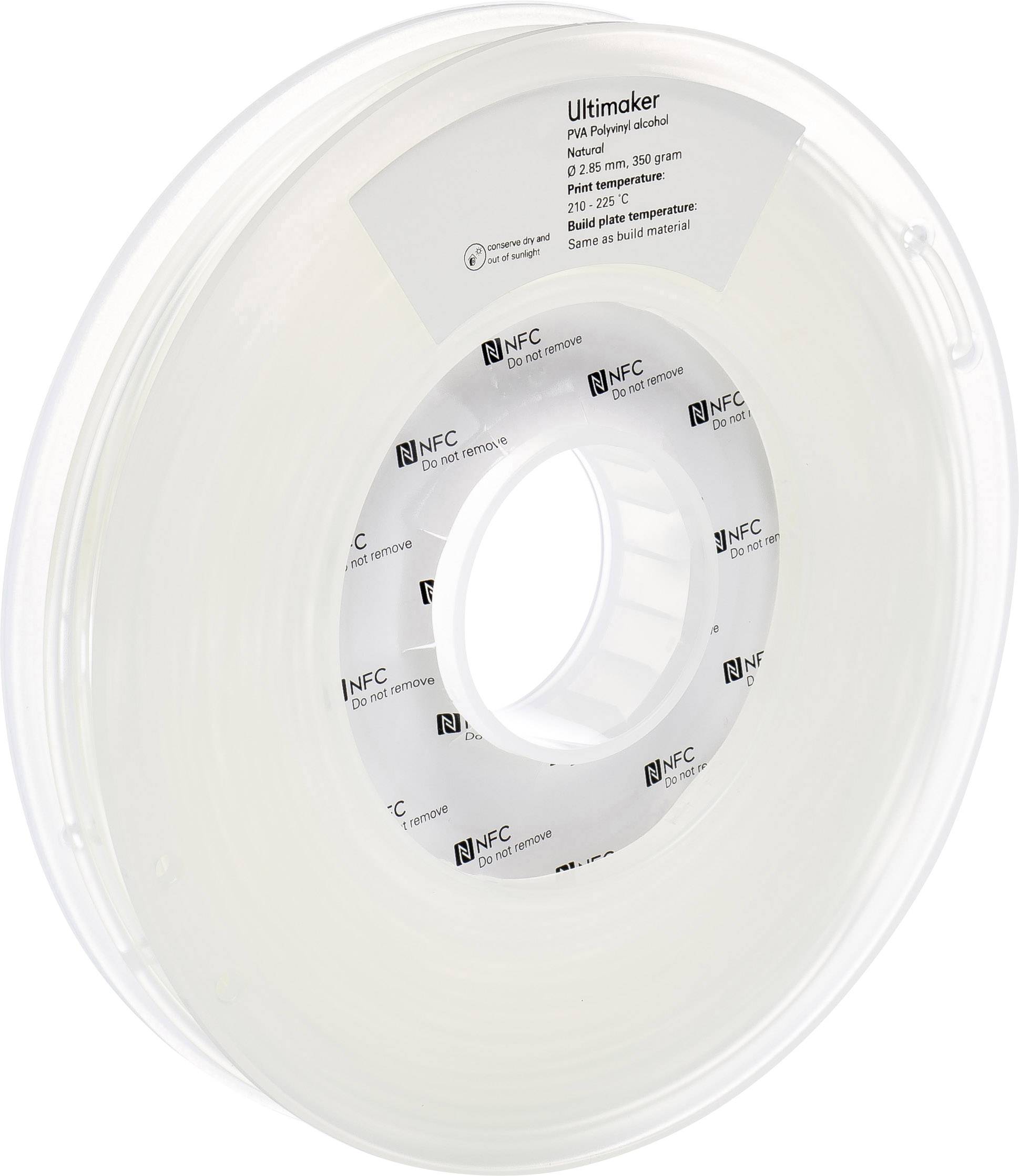 Ultimaker PVA - M0952 Natural 350 - 206127 Filament PVA 2.85mm 350g Transparent 1St.