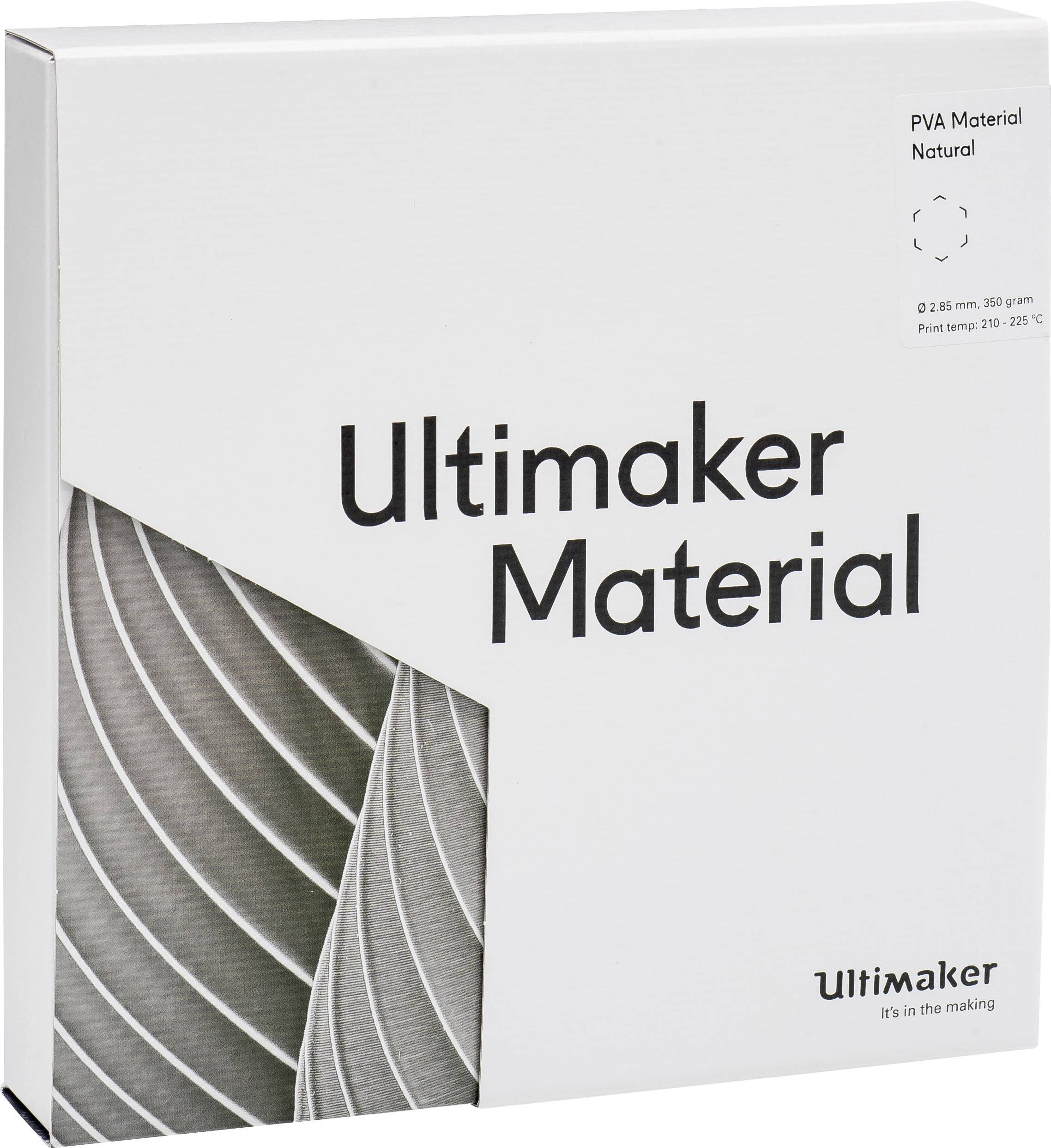 Ultimaker PVA - M0952 Natural 350 - 206127 Filament PVA 2.85mm 350g Transparent 1St.