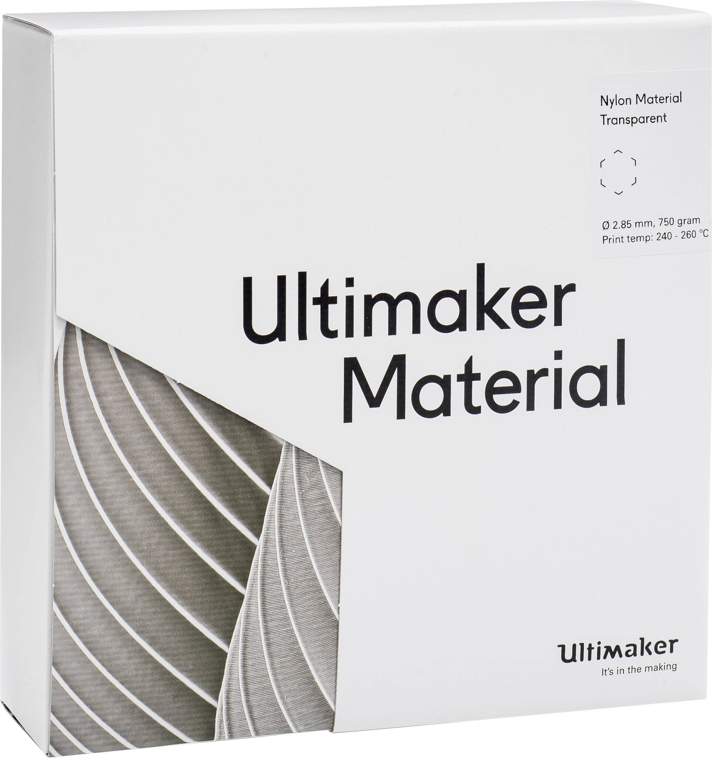 Ultimaker Filament PA (Polyamid) 2.85mm Transparent 750g