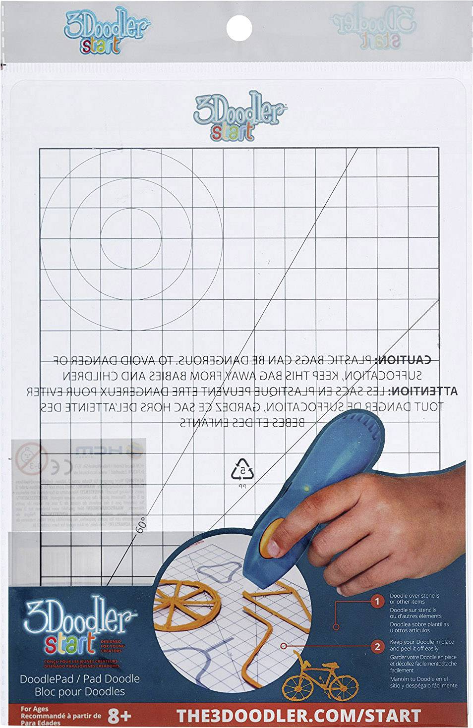 3Doodler 3Doodler Start Pad Passend für (3D Drucker): 3Doodler Teken pad 3DS-DOODPAD(FES)