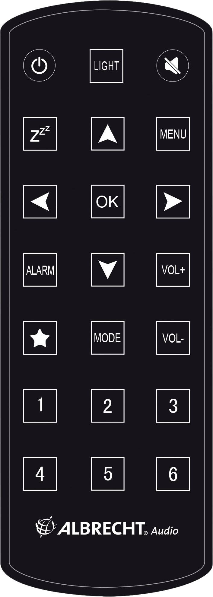 Albrecht DR 883 Internet Tischradio DAB+, UKW Internetradio, WLAN, Bluetooth®, DLNA  DLNA-fähig Holz